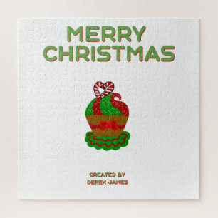 Puzzle Cupcake de Noël (50,8 cm x 50,8 cm)