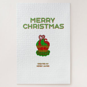 Puzzle Cupcake de Noël (50,8 cm x 76,2 cm)