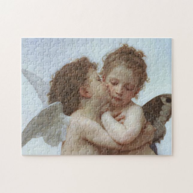 Puzzle Cupidon et psyché comme enfants (Horizontal)