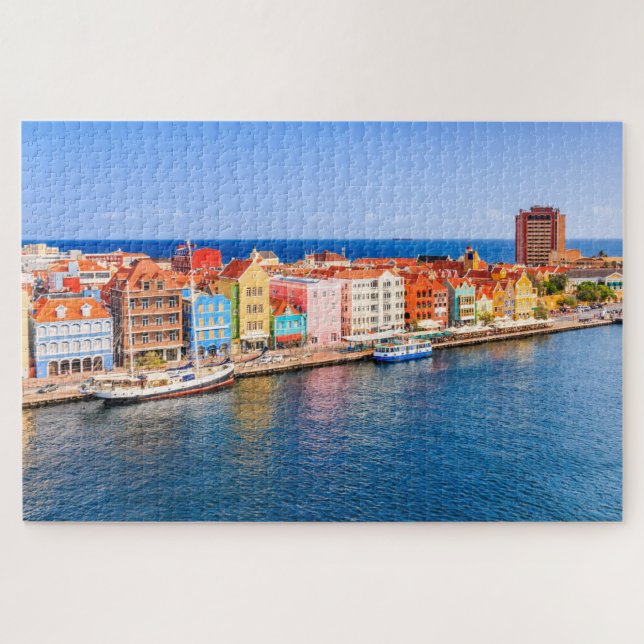 Puzzle Curaçao, Antilles de Pays-Bas (Horizontal)