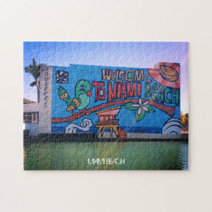 Puzzle Custom Miami Beach Florida Bienvenue - Adultes