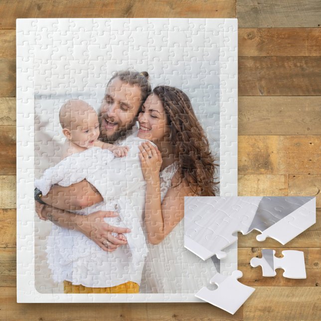 Puzzle Custom Rounded Corner Photo Family (Créateur téléchargé)