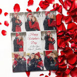 Puzzle Custom Valentine's Day Romantic Love Photo Collage<br><div class="desc">Ce beau cadeau de puzzle Heureuse Sainte-Valentin a audacieux script rouge au centre et vos noms entourés de 8 photos romantiques de couple autour de la frontière. Sélectionnez les photos les plus douces de votre relation pour faire un collage de photos pour votre petit ami, petite amie, femme, mari ou...</div>