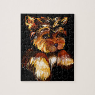 PUZZLE CUT YORKIE POO