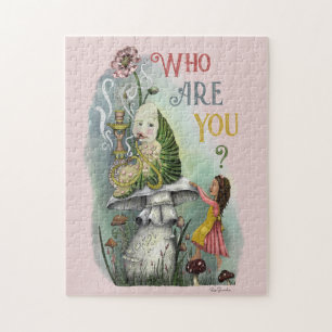 Puzzle Cute Alice au Pays des merveilles et Caterpillar A