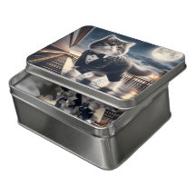 Cute Cat Pawdigy joue une sonate au clair de lune