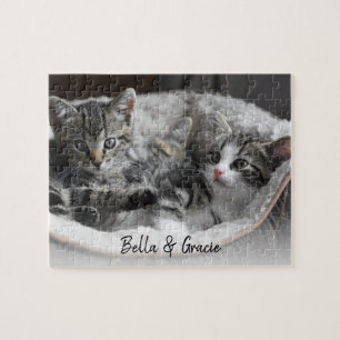 Puzzle Cute Cats Animaux de compagnie Photo personnalisée