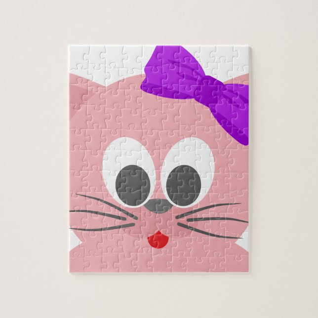 Puzzle Cute chat 3 (Vertical)