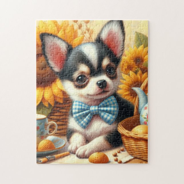 Puzzle Cute Chihuahua Puppy (Vertical)