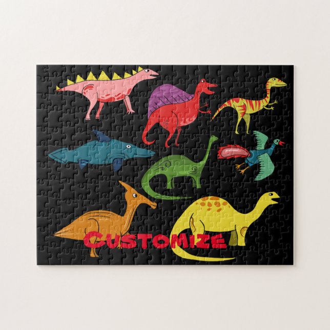 Puzzle Cute Dinosaur Collection Thunder_Cove (Horizontal)