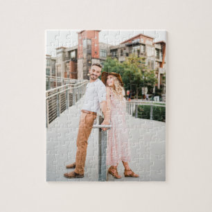 Puzzle Cute Fun Couple's 8x10 Photo
