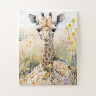 Puzzle Cute Giraffe
