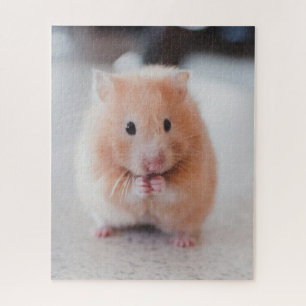 Puzzle Cute Hamster Love Animals