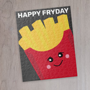 Puzzle Cute Kawaii French Fries - Joyeux Vendredi