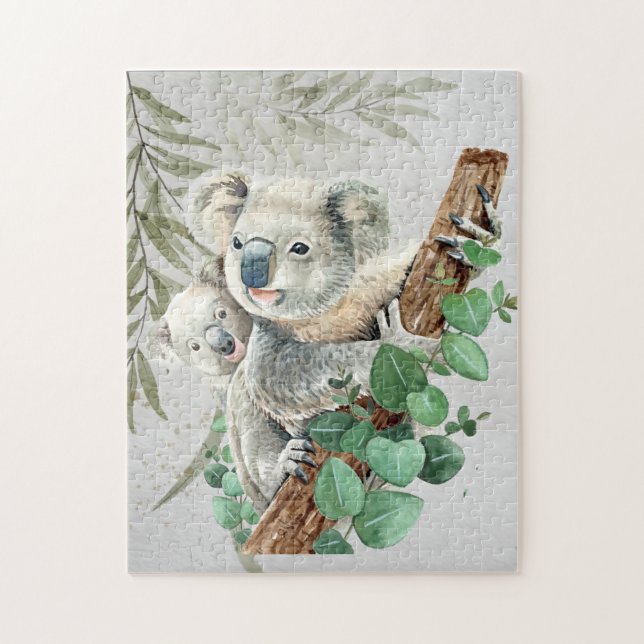 Puzzle Cute Little Koala Oear Australian Animal Art (Vertical)