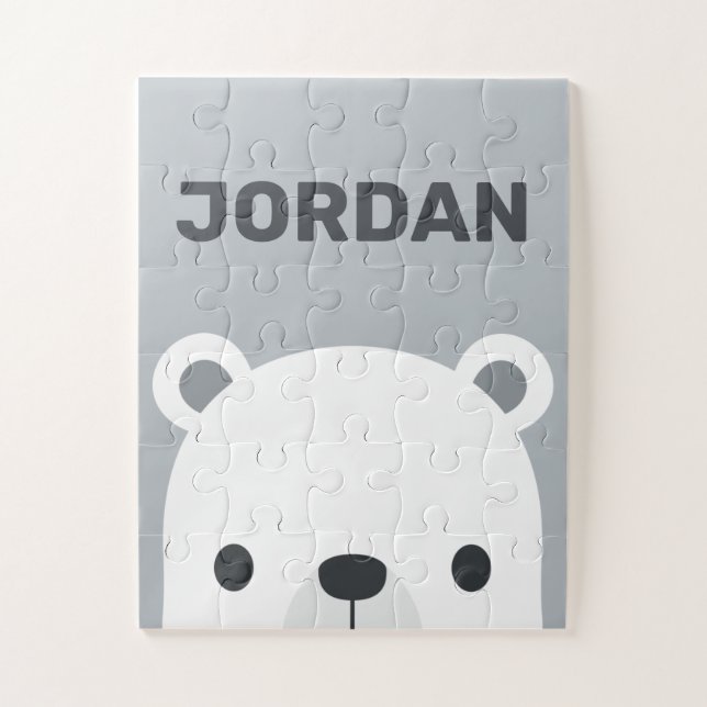 Puzzle Cute Little Polar Bear (Vertical)
