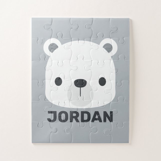 Puzzle Cute Little Polar Bear (Vertical)