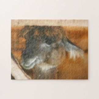 Puzzle Cute Llama Visage Art Animal de ferme