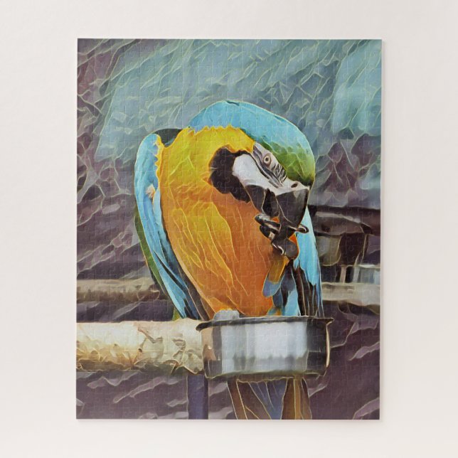 PUZZLE CUTE MACAW (Vertical)