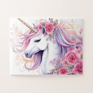 Puzzle Cute Magique Unicorne