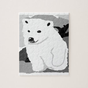 Puzzle Cute Polar ours art cadeaux et accessoires