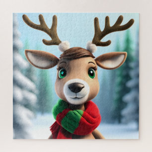 Puzzle Cute Reindeer