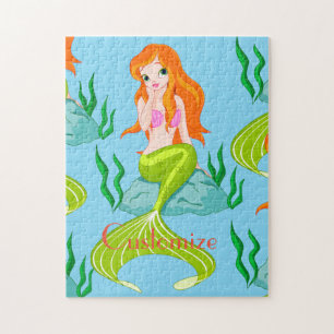 Puzzle Cute Sirène Redhead Thunder_Cove