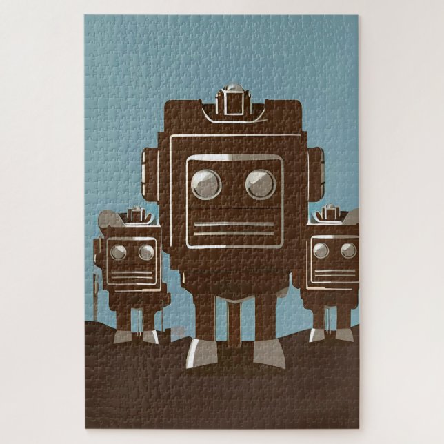 Puzzle Cyber Radio Rodéo Patrol Ken Gage Sci-Fi (Vertical)