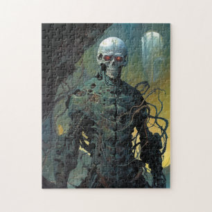 Puzzle Cyborg Skeleton Futuriste Science-Fiction