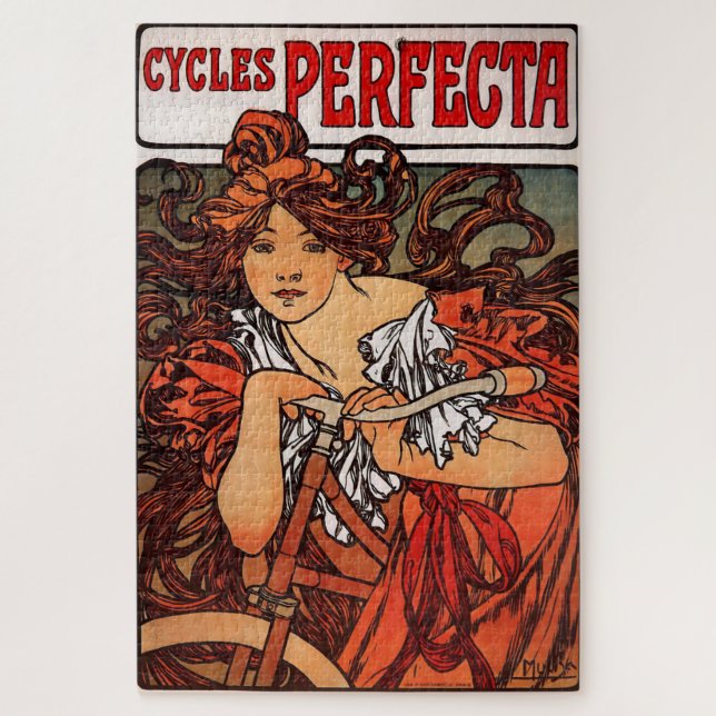 Puzzle Cycles Perfecta : Une édition Art Nouveau 2 (Vertical)