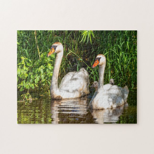 Puzzle cygne (Horizontal)