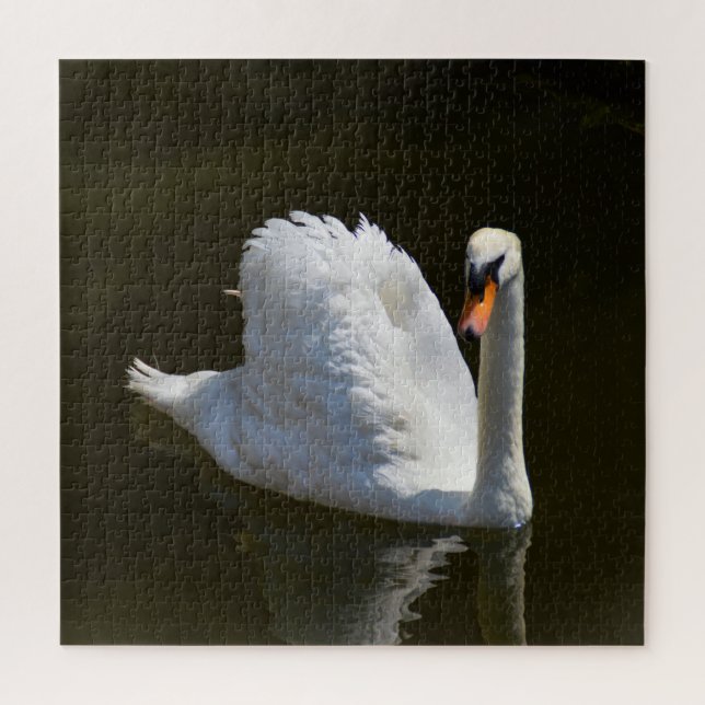 Puzzle Cygne blanc (Vertical)