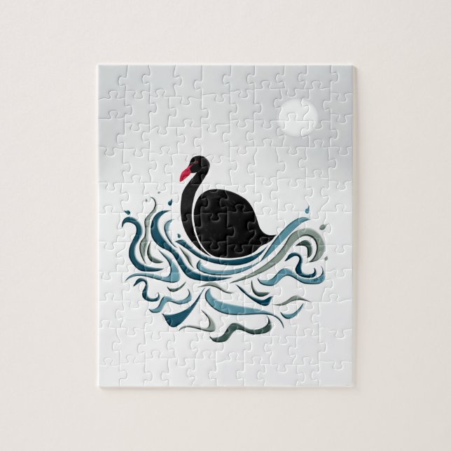 Puzzle Cygne noir (Vertical)