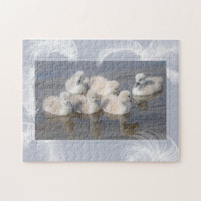 Puzzle Cygnets & Plumes (Horizontal)