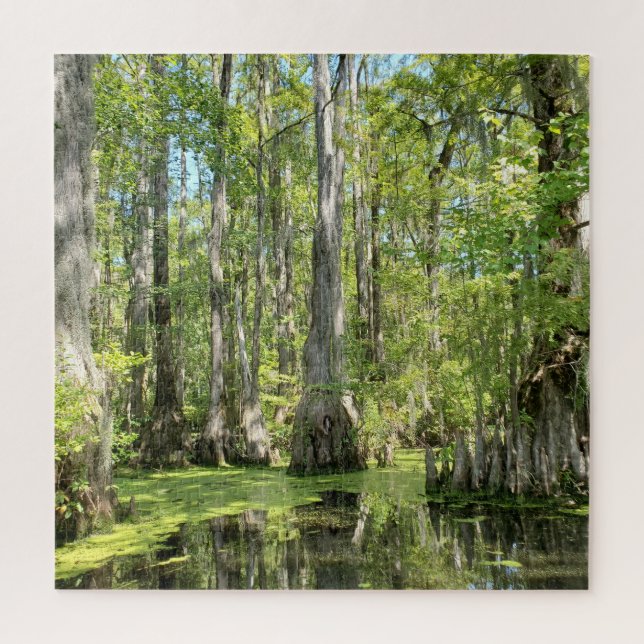 Puzzle Cypress Trees (Vertical)