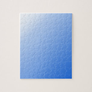 Puzzle D1 gradient linéaire - blanc au bleu