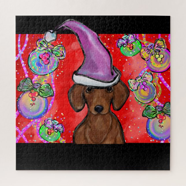 PUZZLE DACHSHUND   (Vertical)