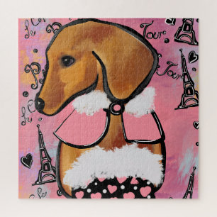 Puzzle Dachshund