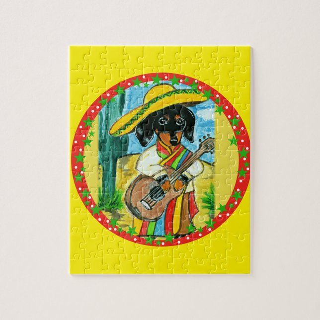 PUZZLE DACHSHUND MEXIQUE (Vertical)