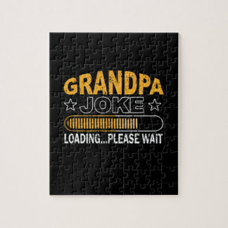 Puzzle Daddy Gift Grand-père Chargement S'Il Vous Plaît