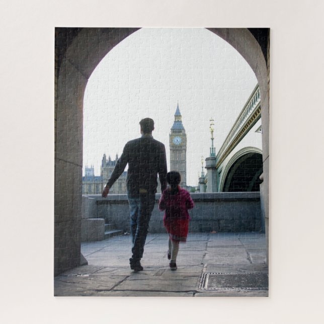 Puzzle Daddy's Little Girl - Londres - 16x20 - 520 pc (Vertical)