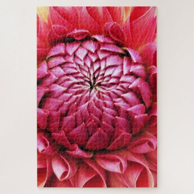 Puzzle Dahlia rose (Vertical)