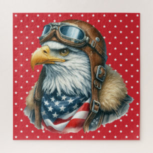 Puzzle d'aigle patriotique