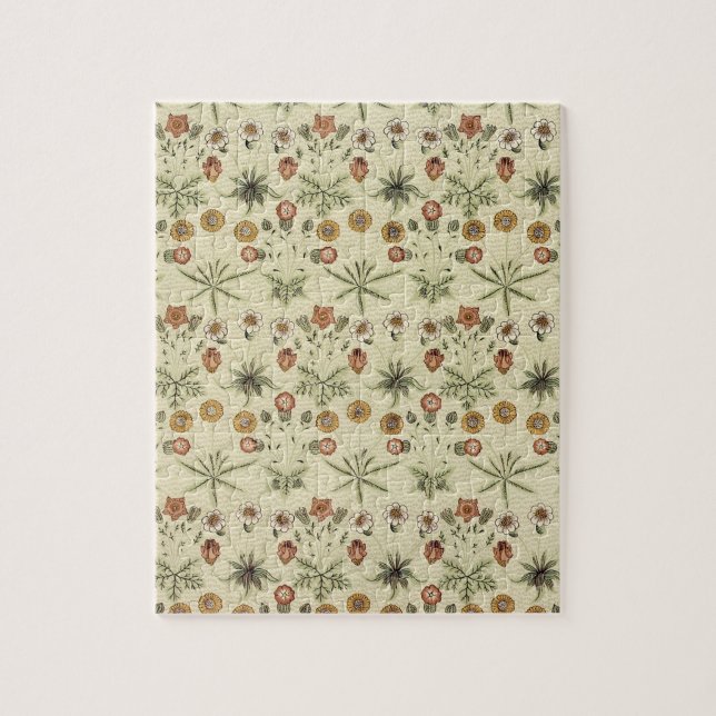 Puzzle Daisy de William Morris, Fleurs victoriennes Vinta (Vertical)