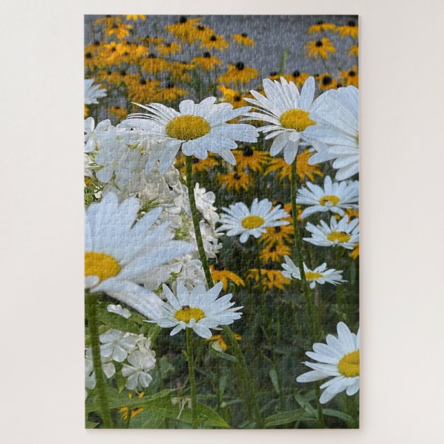 Puzzle Daisy Garden (Vertical)