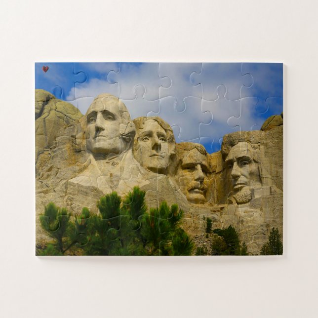 Puzzle Dakota du Sud Mont Rushmore (Horizontal)
