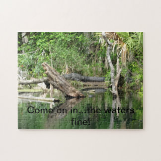 Puzzle d'alligator