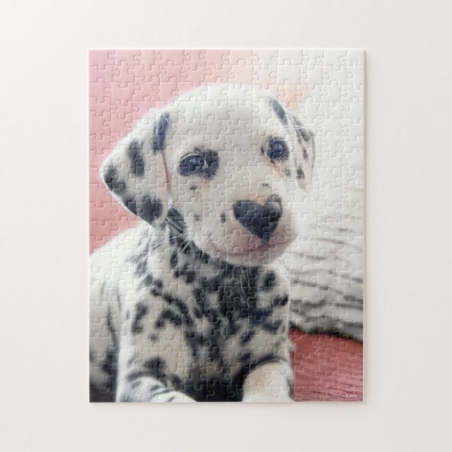Puzzle Dalmatian Heart Nose (Vertical)
