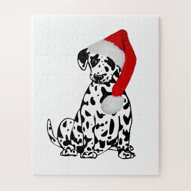 Puzzle Dalmatie de Noël (Vertical)