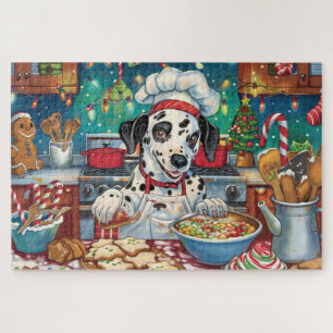 Puzzle Dalmatie : Noël festif